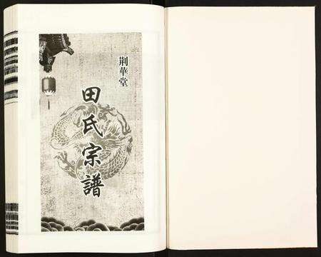 安徽田氏族谱-田氏宗谱.pdf电子版预览图1