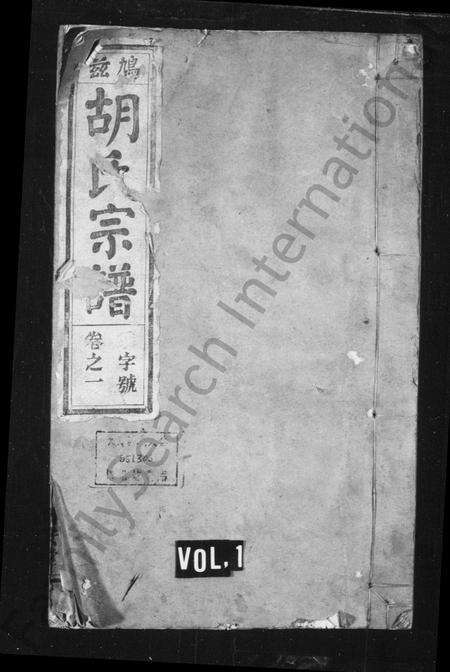 安徽胡氏族谱-芜湖胡氏宗谱 _ [30卷].pdf电子版预览图1