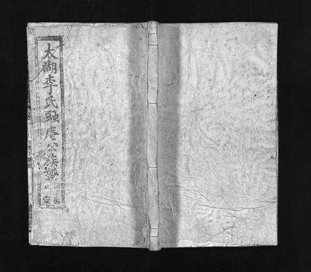 安徽李氏族谱-太湖李氏融庵公族谱 [9卷,首4卷].pdf电子版预览图1