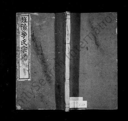 安徽李氏族谱-李氏宗谱  [14卷, 首末各1卷].pdf电子版预览图1