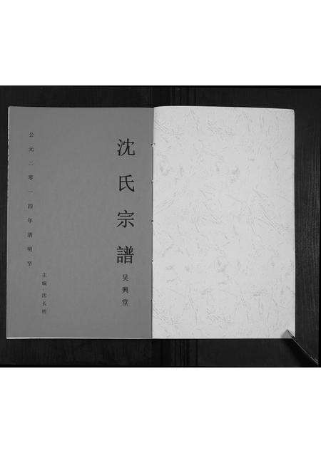 安徽沈氏族谱-沈氏宗谱[全1卷].pdf电子版预览图1