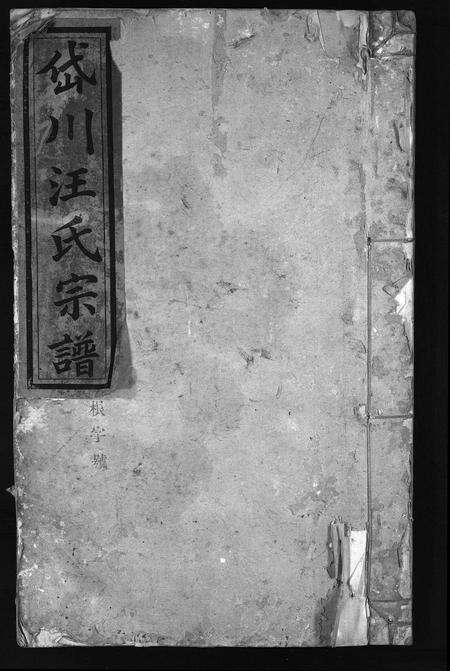 安徽汪氏族谱-岱川汪氏宗谱 [4卷].pdf电子版预览图1