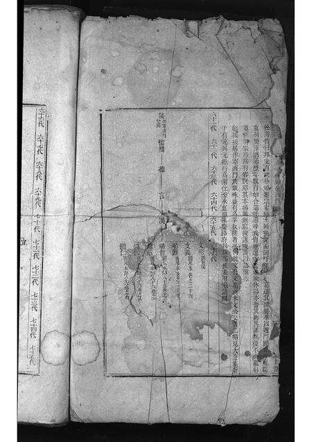 安徽汪氏族谱-汪氏通宗世谱 [残卷].pdf电子版预览图1