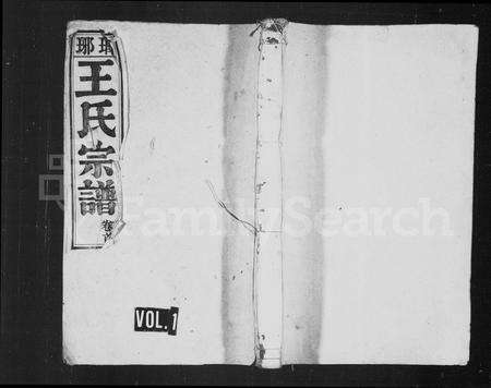 安徽王氏族谱-琅琊王氏宗谱 [15卷,及卷首].pdf电子版预览图1