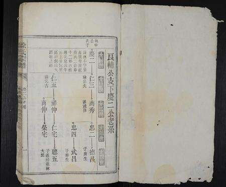 安徽徐氏族谱-徐氏宗谱 [残卷].pdf电子版预览图1