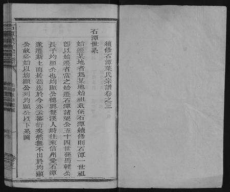 安徽叶氏族谱-石潭叶氏宗谱 [9卷].pdf电子版预览图1