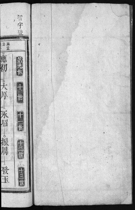 安徽严氏族谱-严氏宗谱[残卷].pdf电子版预览图1