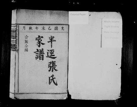 江西张氏族谱-兴邑半迳张氏四修家谱.pdf电子版预览图1