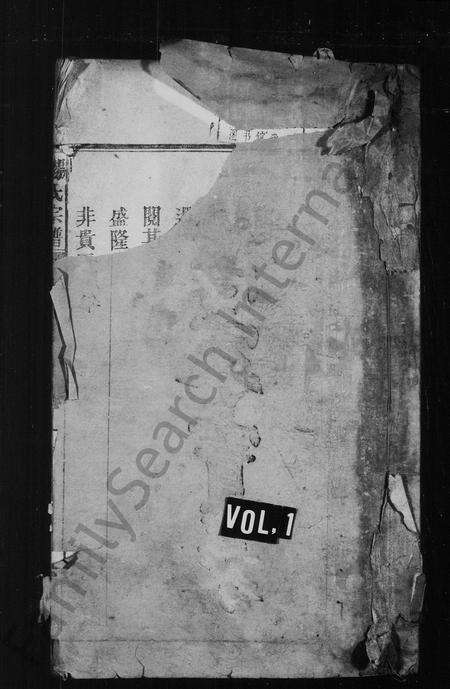 安徽杨氏族谱-杨氏宗谱 [16卷,首1卷,末2卷].pdf电子版预览图1