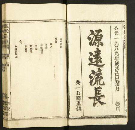 安徽张氏族谱-张氏宗谱.pdf电子版预览图1