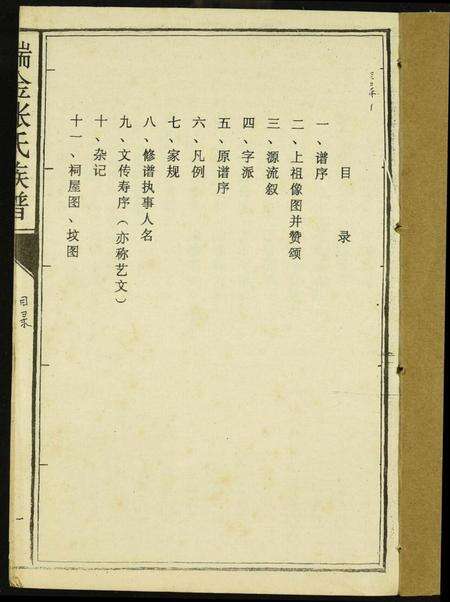 江西张氏族谱-瑞金张氏联修族谱.pdf电子版预览图1