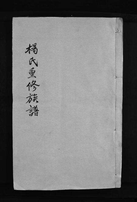 江西杨氏族谱-杨氏重修族谱 [不分卷].pdf电子版缩略图