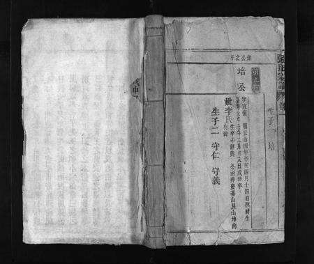 安徽张氏族谱-张氏宗谱 [残卷].pdf电子版缩略图