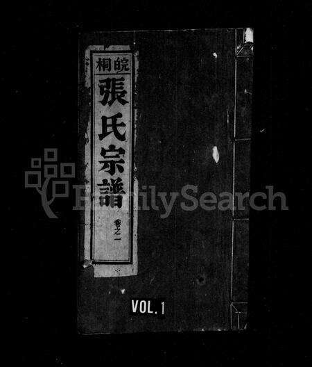 安徽张氏族谱-皖桐张氏宗谱 [24卷].pdf电子版缩略图