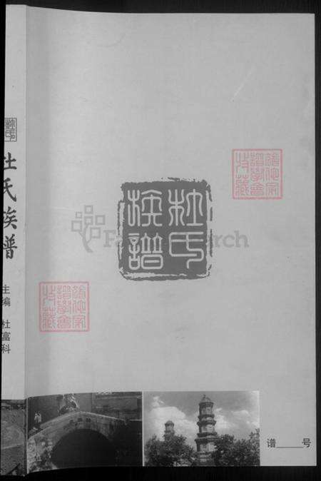 山西省阳泉市平定县冠山镇杜氏族谱-杜氏族谱.pdf电子版预览图1