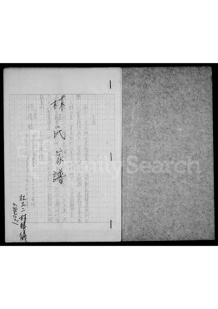 福建林氏族谱-林氏家谱.pdf电子版预览图1