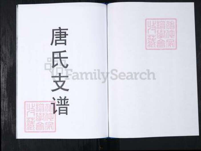 山东省青岛市崂山区唐氏族谱-西麦窑社区唐氏支谱.pdf电子版预览图1