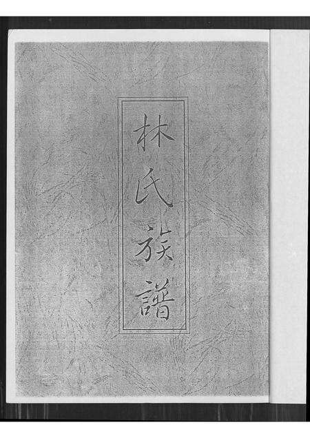 福建林氏族谱-林氏族谱.pdf电子版预览图1