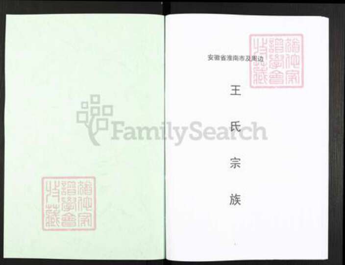 安徽省淮南市潘集区平圩镇王氏三槐堂族谱-王氏宗谱.pdf电子版预览图1
