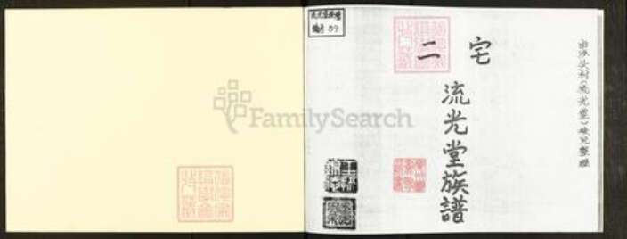 广东省广州市番禺区王氏流光堂族谱-二宅流光堂族谱.pdf电子版预览图1