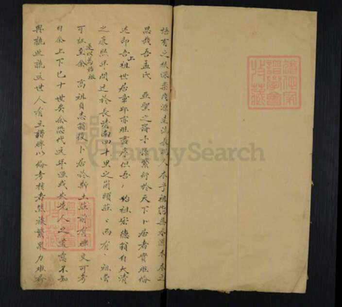 山东省济南市长清区文昌街道孟氏族谱-Missing Title.pdf电子版预览图1