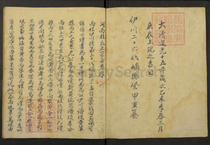 河南省程氏族谱-程族家谱.pdf电子版预览图1