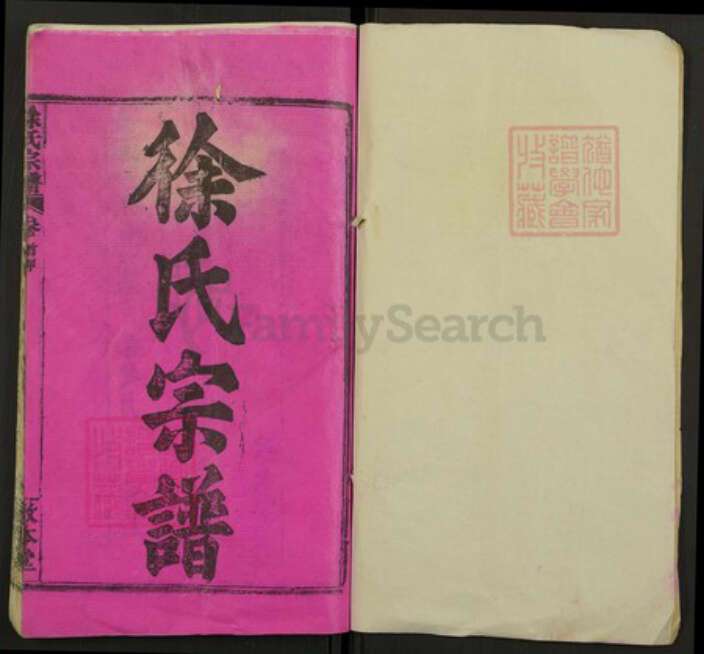 湖北省黄冈市红安县徐氏族谱-徐氏宗谱.pdf电子版预览图1