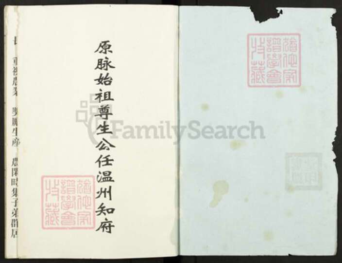 江苏省扬州市高邮市仇氏鸾凤堂族谱-仇氏宗谱书.pdf电子版预览图1