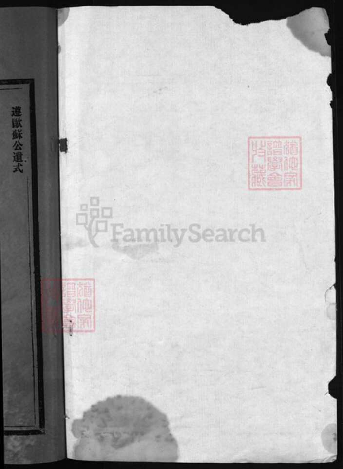 浙江省王氏族谱-二都英桥王氏宗谱 [不分卷].pdf电子版预览图1