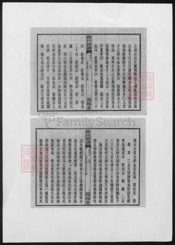 湖南省长沙市浏阳市浏阳唐氏族谱-晋阳唐氏族谱.pdf电子版预览图1