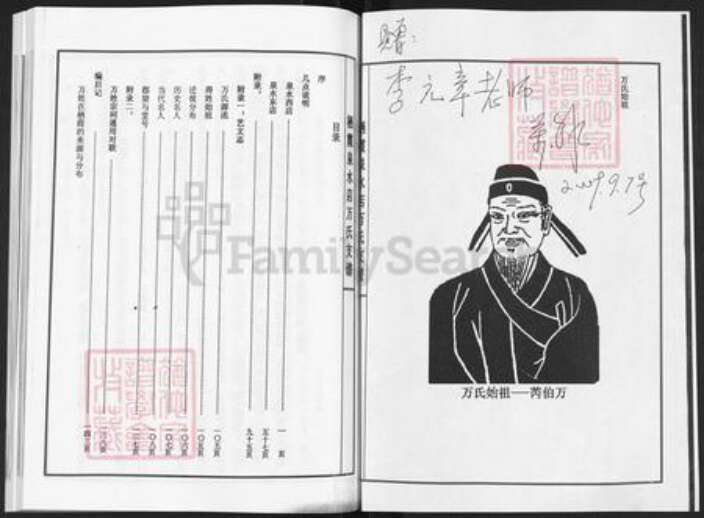 山东省烟台市栖霞市万氏族谱-栖霞市藏家庄镇泉水店万氏支谱.pdf电子版预览图1