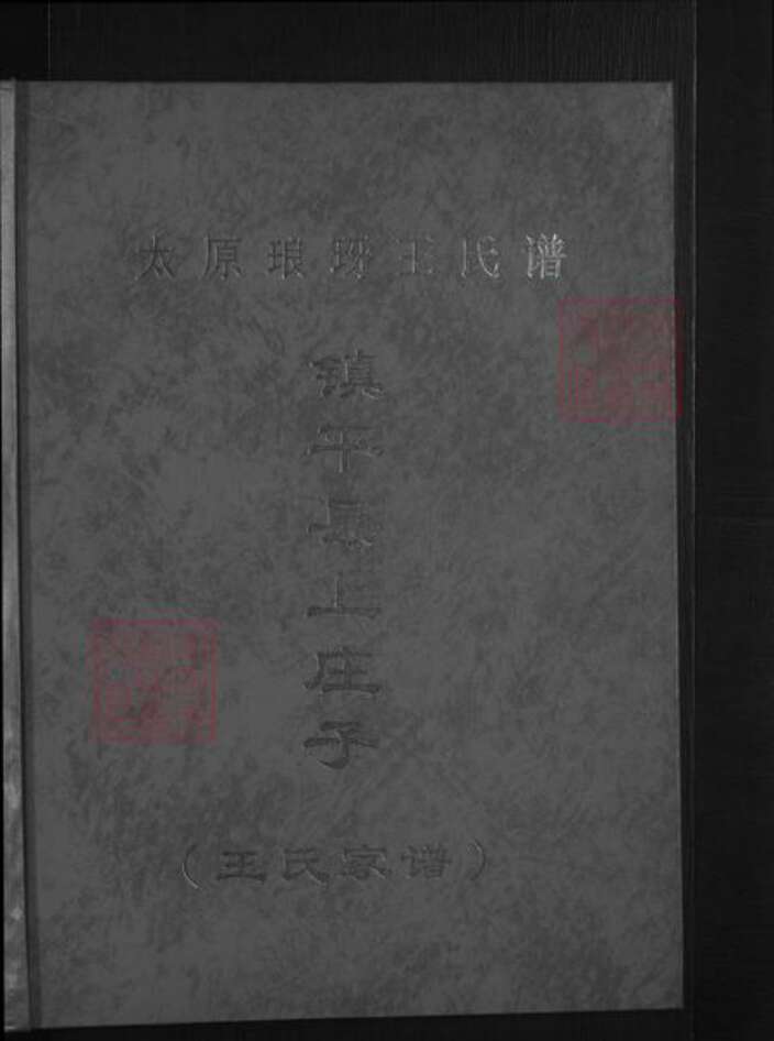 河南省南阳市镇平县王氏族谱-王氏家谱 [不分卷].pdf电子版预览图1