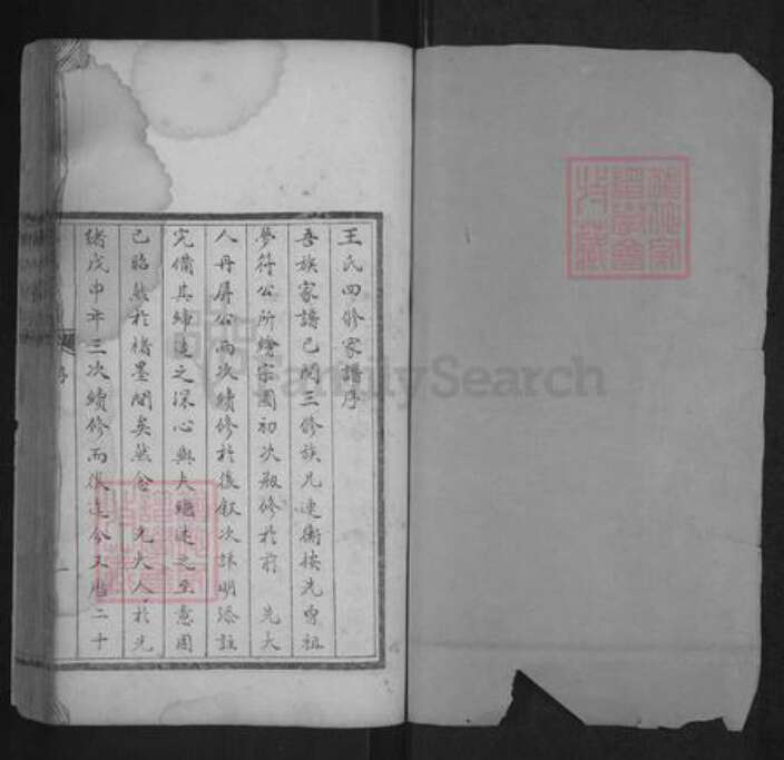 河北省沧州东光县王氏族谱-王氏家谱.pdf电子版预览图1