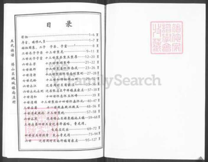 山东省淄博市博山区王氏族谱-博山尚庄王氏族谱.pdf电子版预览图1