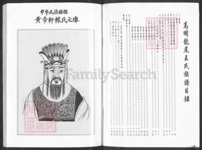 广东省佛山市高明区明城镇王氏瞻槐堂族谱-王氏族谱.pdf电子版预览图1