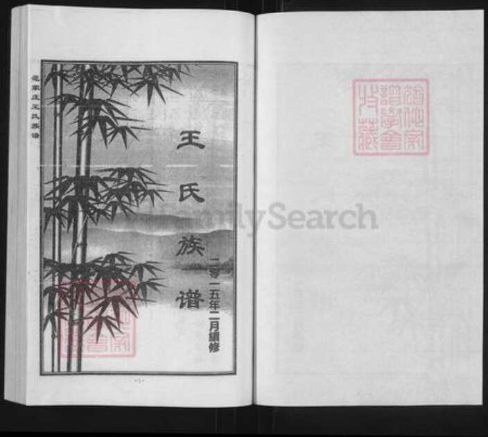 河北省沧州盐山县盐山镇王氏四贤堂族谱-范家庄王氏族谱.pdf电子版预览图1