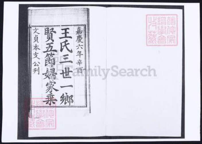 山东省青岛市即墨区王氏族谱-山东即墨王氏家乘载荣录.pdf电子版预览图1