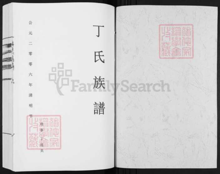 山东省济宁市梁山县丁氏族谱-丁氏族谱.pdf电子版预览图1