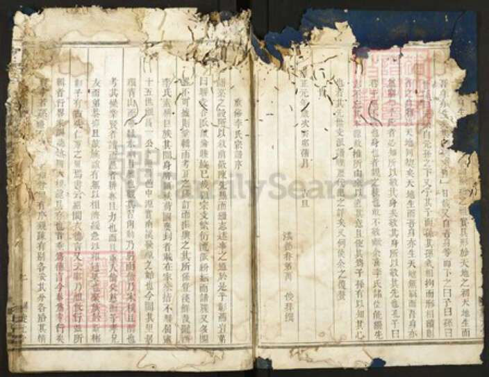 浙江省金华市李氏族谱-南溪李氏宗谱.pdf电子版预览图1