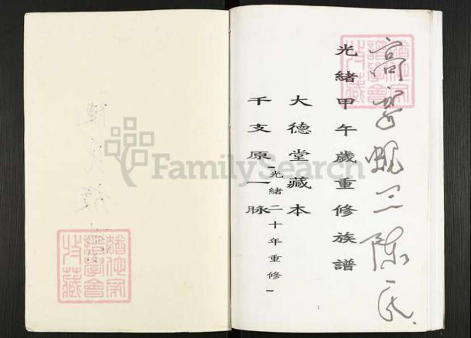 广东省肇庆市高要区蚬岗镇陈氏大德堂族谱-陈氏族谱.pdf电子版预览图1