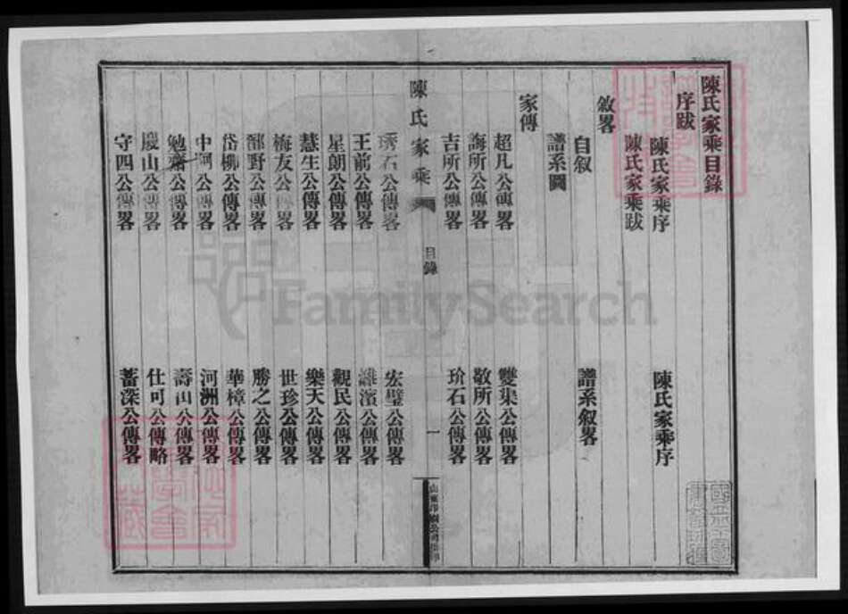 辽宁省锦州陈氏族谱-陈氏家乘.pdf电子版预览图1