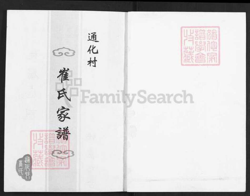 山西省运城市万荣县通化镇崔氏族谱-崔氏家谱.pdf电子版预览图1