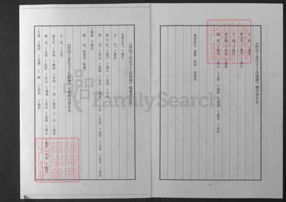 山东省烟台市招远市罗峰街道丁氏族谱-招远丁家庄子丁氏族谱.pdf电子版预览图1