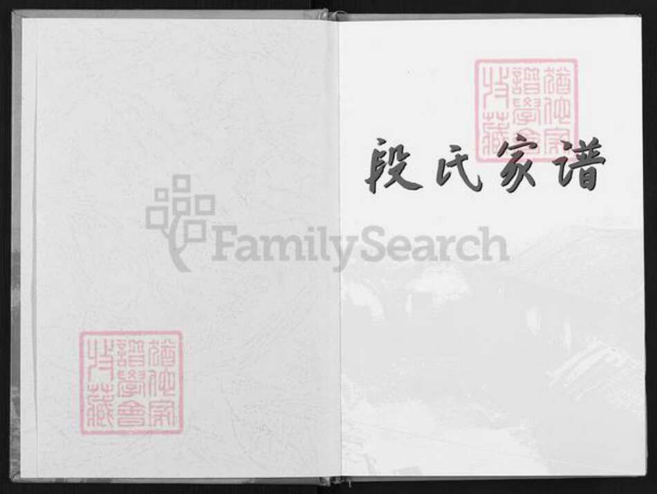 陕西省延安市黄陵县段氏族谱-段氏家谱.pdf电子版预览图1