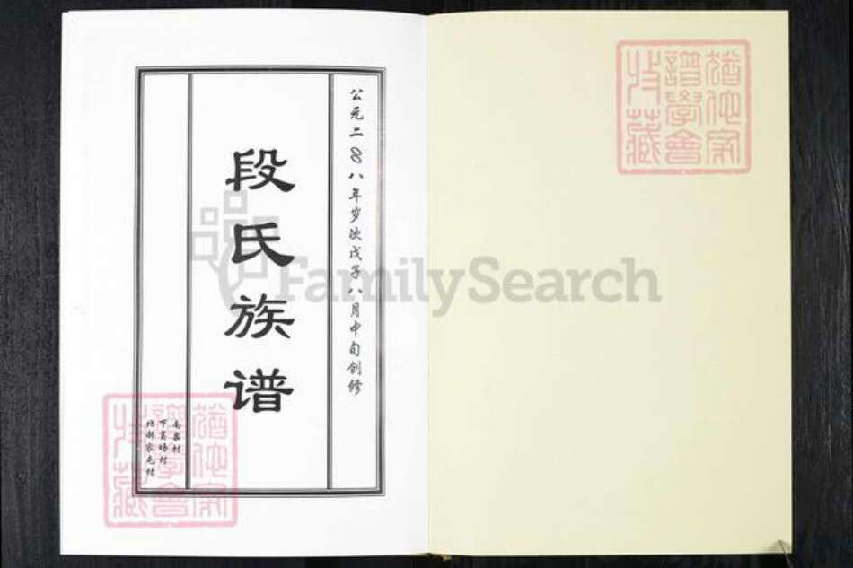 山东省青岛市段氏族谱-段氏族谱.pdf电子版预览图1