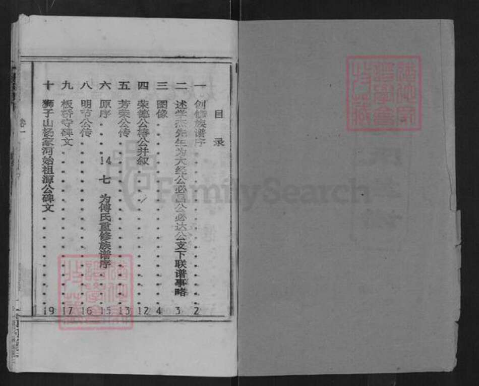 湖北省孝感市大悟县高店乡傅氏清河堂族谱-傅氏族谱.pdf电子版预览图1