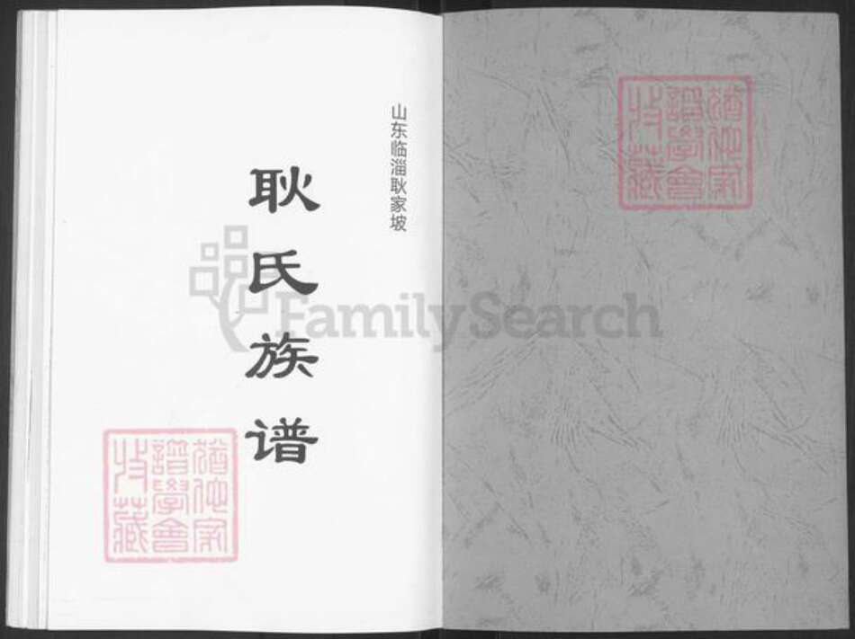 山东省淄博市临淄区朱台镇耿氏族谱-山东临淄耿家坡耿氏族谱.pdf电子版预览图1