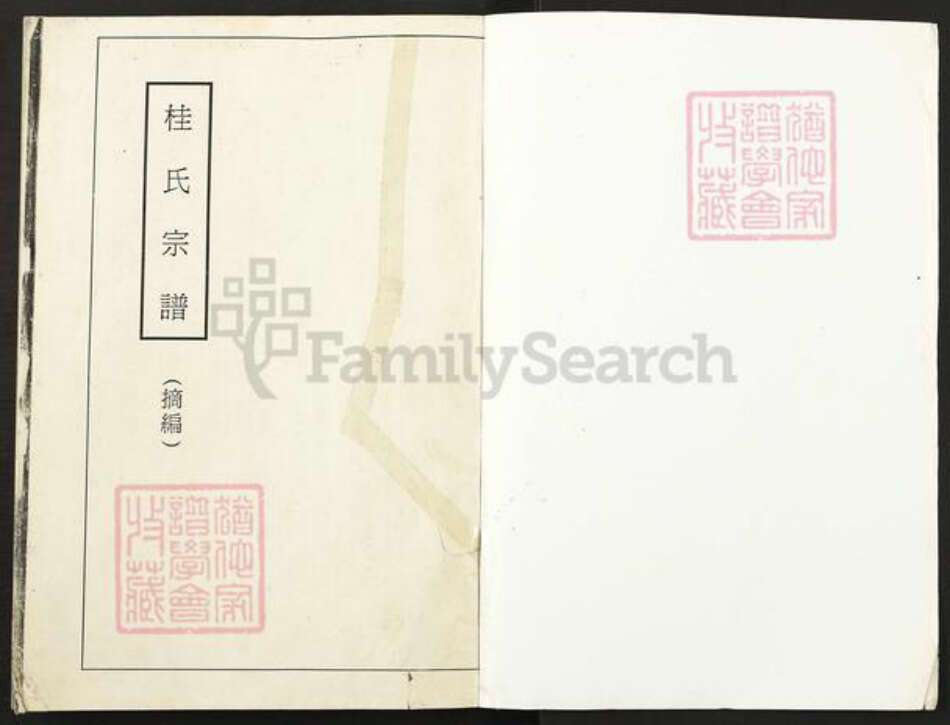江西省鹰潭市贵溪市桂氏族谱-桂氏宗谱.pdf电子版预览图1