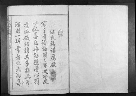 福建汪氏族谱-汪氏族谱[不分卷].pdf电子版预览图1