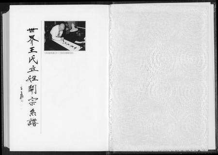 福建王氏族谱-世界王氏立姓开宗系谱.pdf电子版预览图1